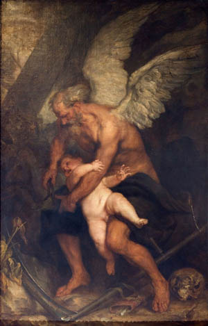 le temps qui coupe les ailes de l'amour de Van Dyck